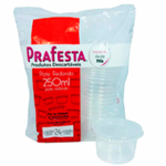 KIT POTE REDONDO 250ML C/24UN PRAFESTA
