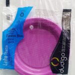 PRATO DESCARTÁVEL 18CM ROSA PINK C/10UN DUDIGO