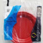 PRATO DESCARTÁVEL 18CM VERMELHO C/10UN DUDIGO