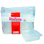 KIT POTE RETANGULAR 1L C/24 PRAFESTA