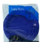 PRATO DESCARTÁVEL 18CM AZUL ESCURO C/10UN DUDIGO
