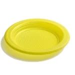 PRATO DESCARTÁVEL 15CM AMARELO C/10UN DUDIGO