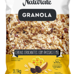 GRANOLA PASSAS E MEL 1KG NATURALLE