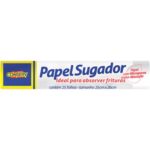 Papel Sugador para Fritura Conserv 25X26cm 25 Folhas