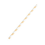 CANUDO DE PAPEL KRAFT/PRATEADO C/15UN SILVER