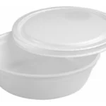 CUMBUCA ISOPOR 750ML C/100UN C/TAMPA  CRISTALCOPOS