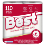 Toalha De Papel BEST  C/110 folhas