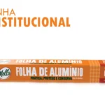 Papel Alumínio Mello Folha 45cmx65m