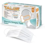 Máscara descartável TNT tripla c/50 Talge
