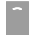 Sacola Boca reta 20x30 Prata c/100un Orleplast