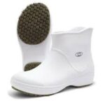 SOFT WORKS BB85 BOTA CANO CURTO ANTIDERRAPANTE BRANCO