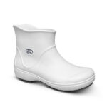 SOFT WORKS BB85 BOTA CANO CURTO ANTIDERRAPANTE BRANCO - Imagem 2
